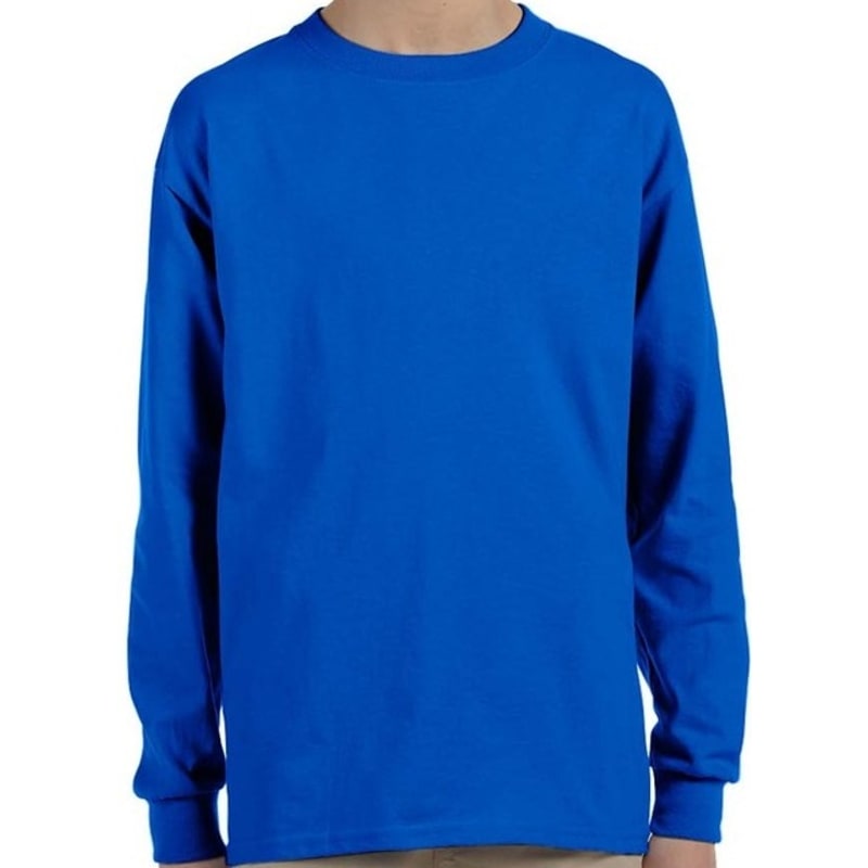 Gildan Ultra Cotton® Youth 6 Oz. Long-Sleeve T-Shirt 14
