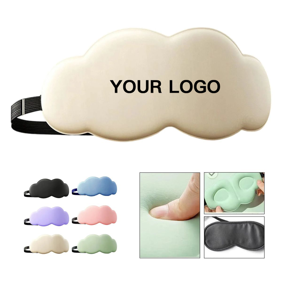 Comfortable 3D Sleep Mask Lightweight and Breathable 4