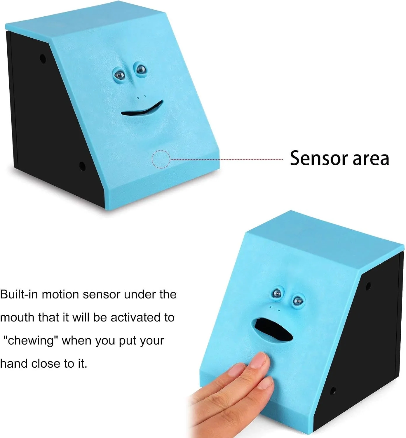 Electric Face-Shaped Piggy Bank 2