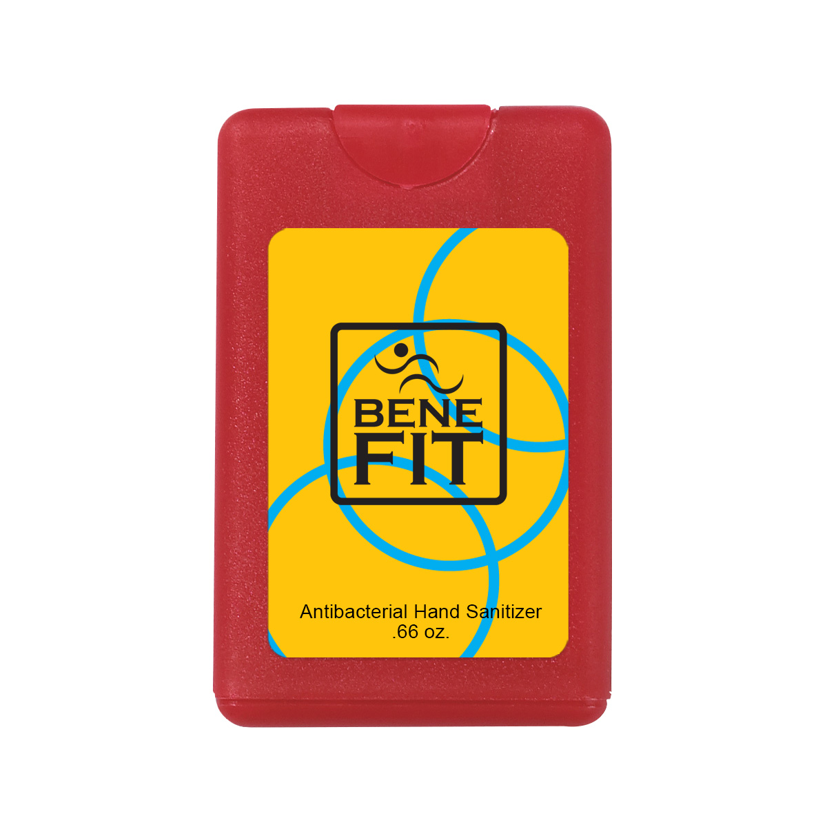 .66 Oz. Card Shape Hand Sanitizer 7