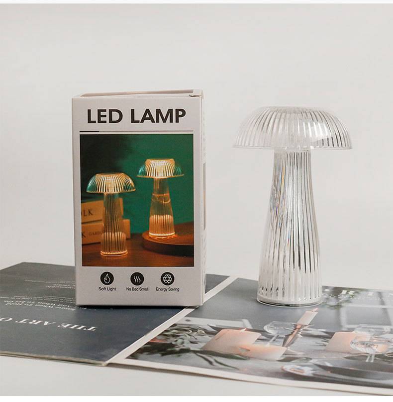 LED electronic mushroom table lamp 4