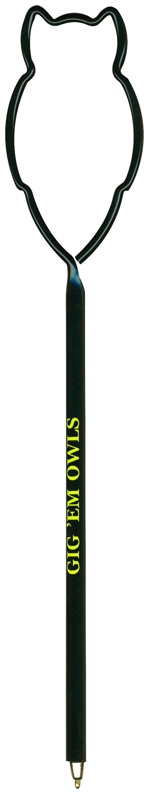 Owl with Eyes Inkbend Standard, Bent Pen