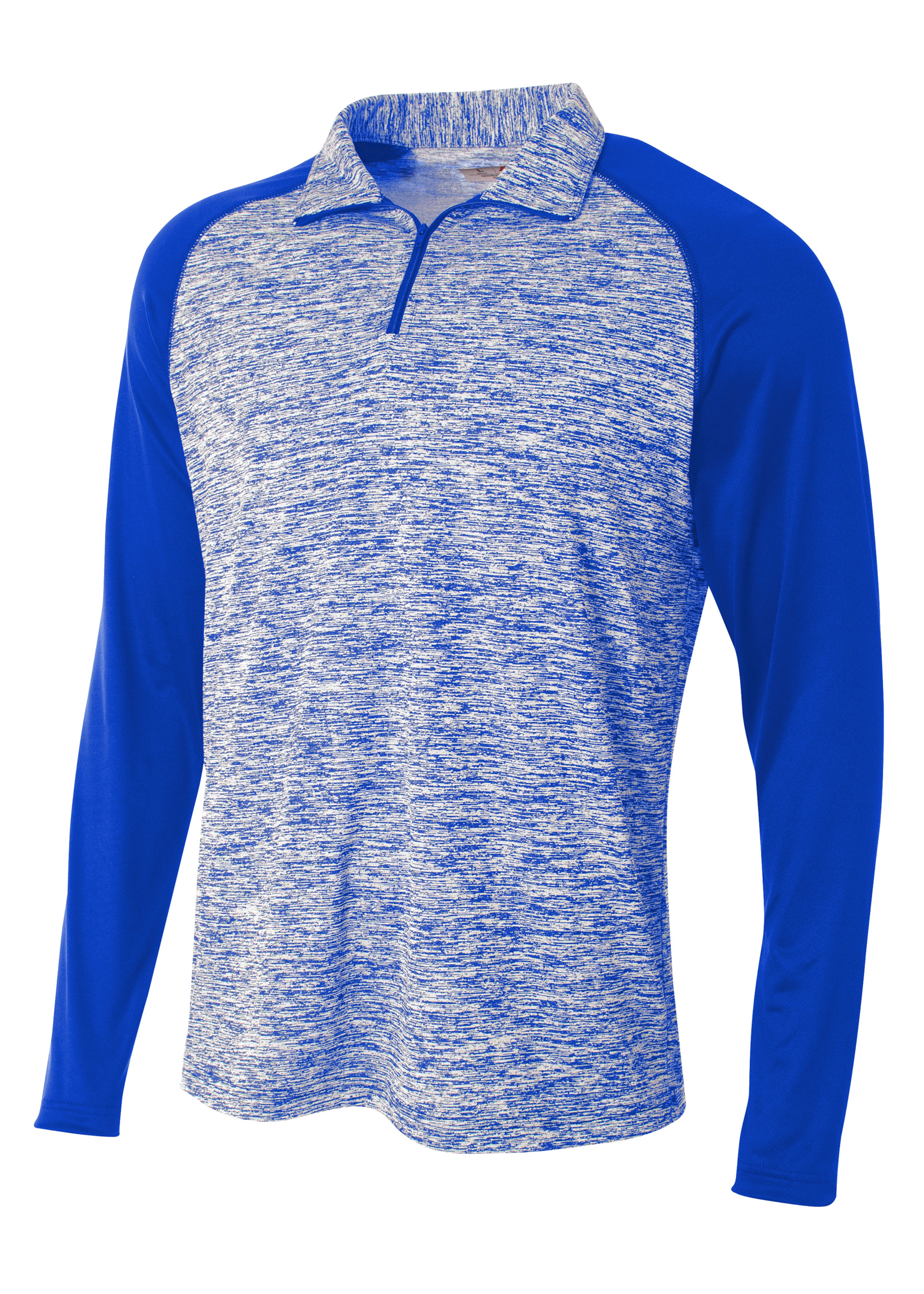 A4 Youth Quarter Zip Space Dye 3