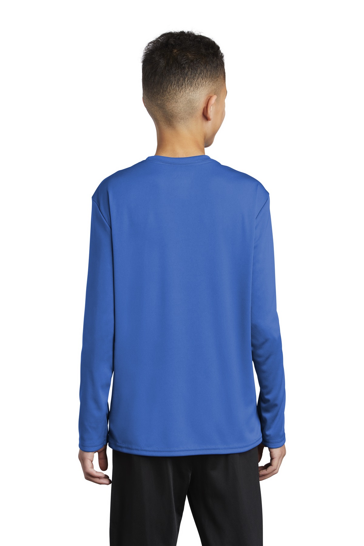 Port & Co Youth Long Sleeve Performance Tee PC380YLS 14