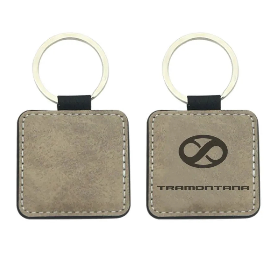 Sublime Square Leather Keychain 7