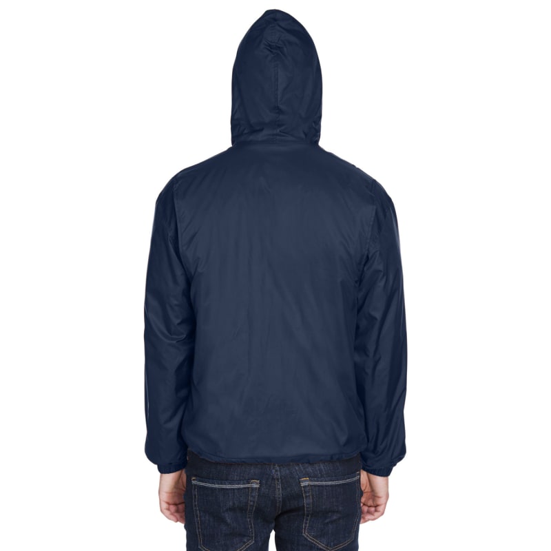 UltraClub Adult Fleece-Lined Hooded Jacket 17