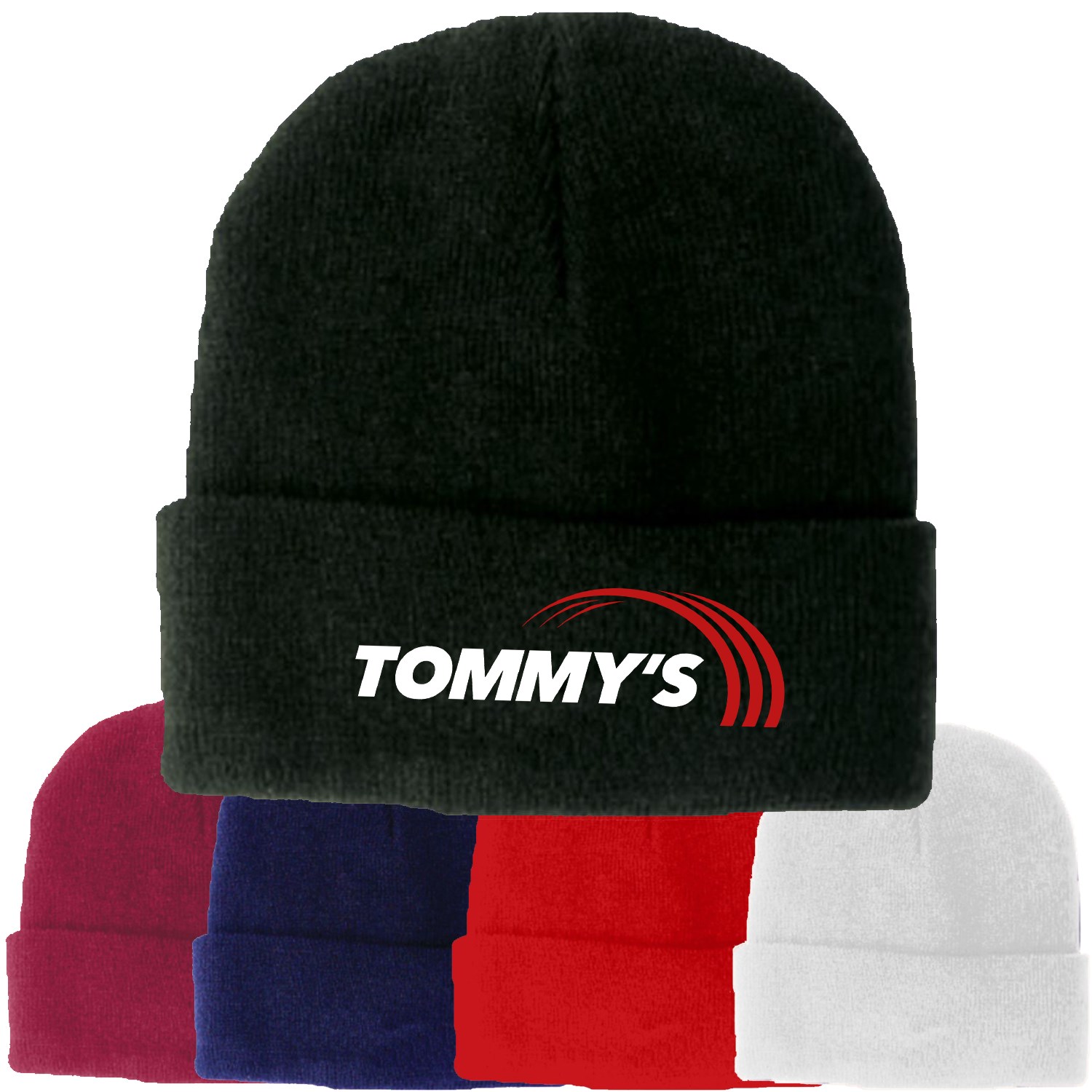 Premium Long Beanie Caps USA Decorated 2