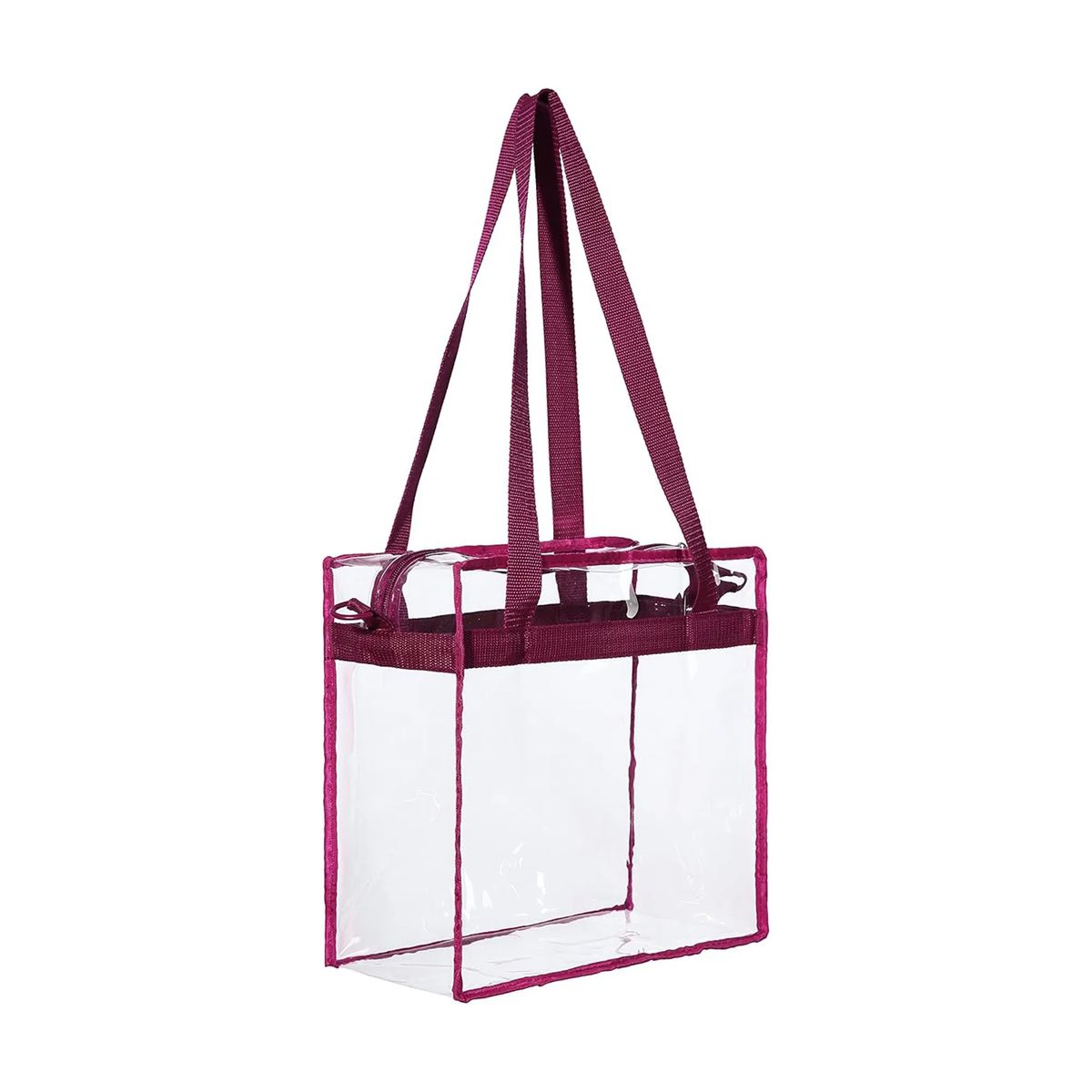 Clear Stadium Tote Bag W/ Crossbody Strap 3
