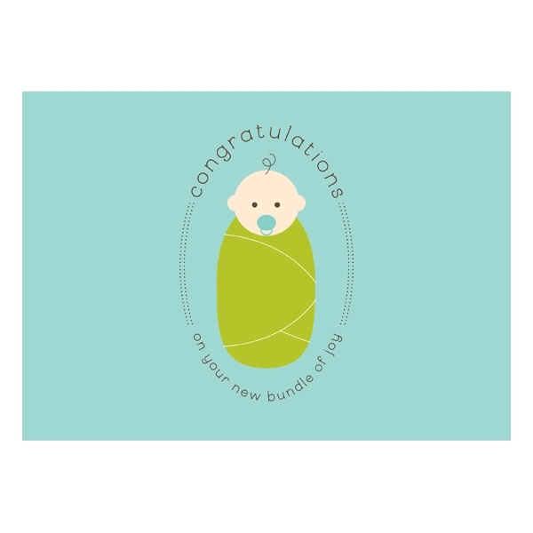 Bundle of Joy Congratulations Greeting Cards 2