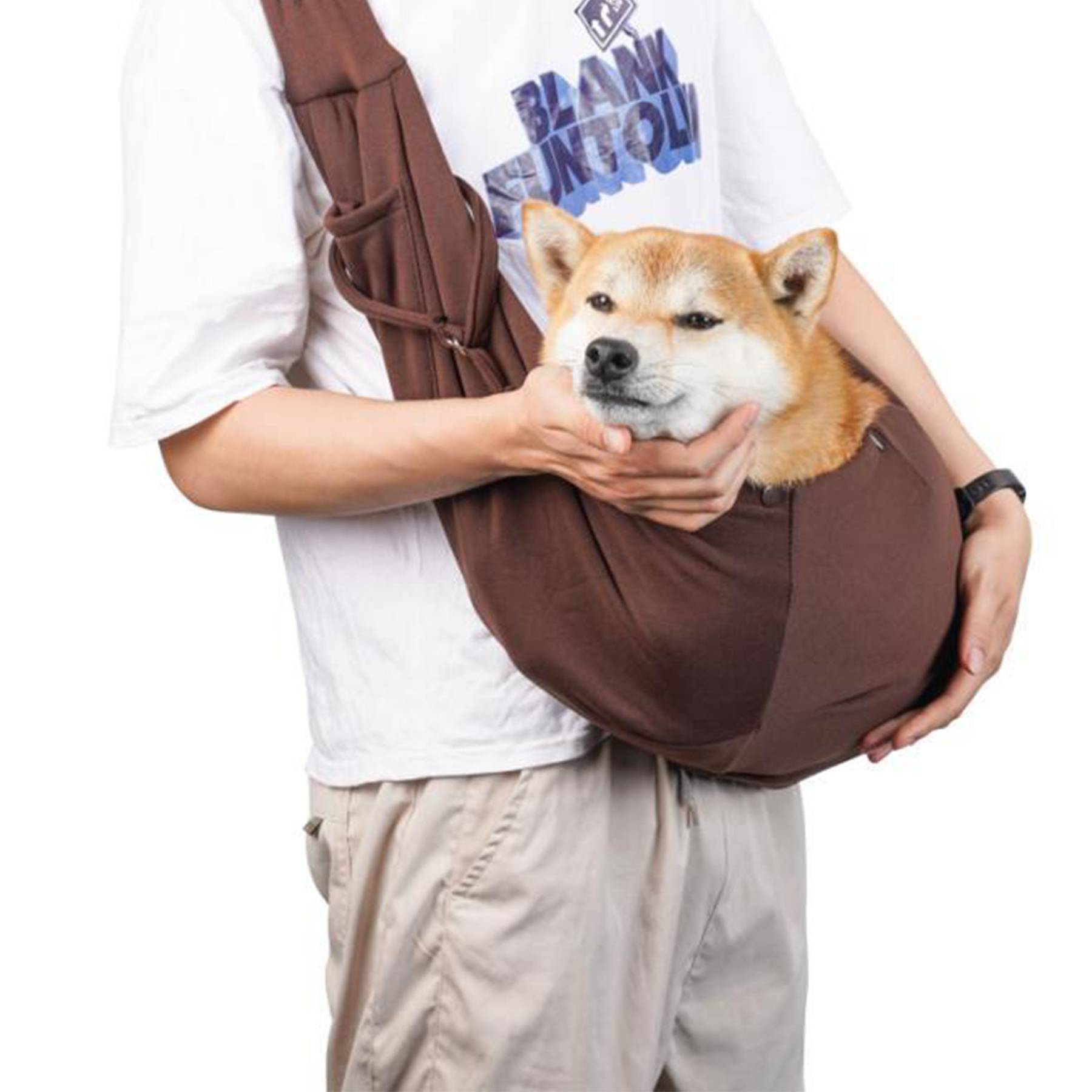Polyester Breathable Folding Pet Bag 4