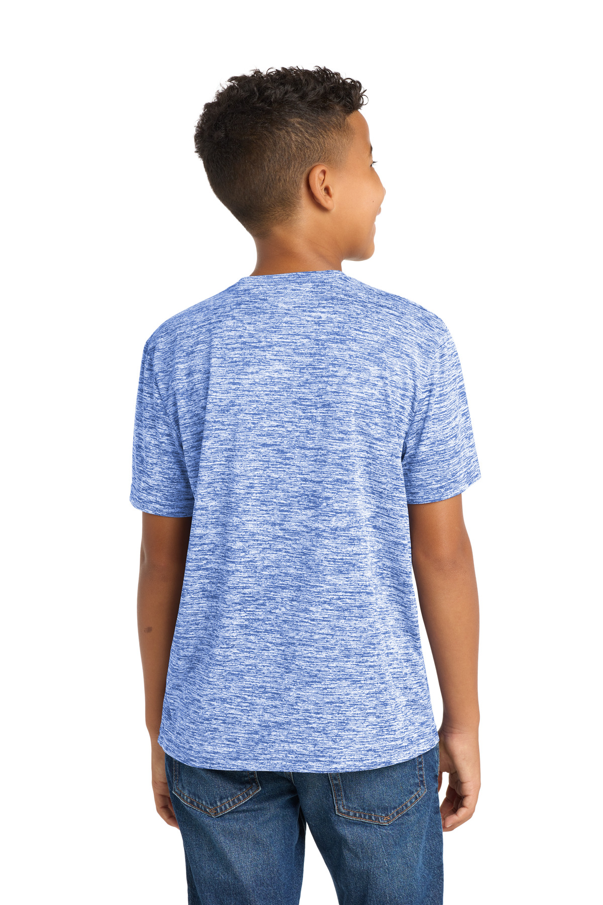 Sport-Tek Youth PosiCharge Electric Heather Tee. YST390 65