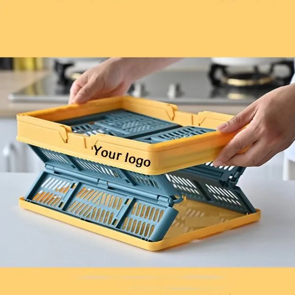 Collapsible Plastic Shopping Baskets 5