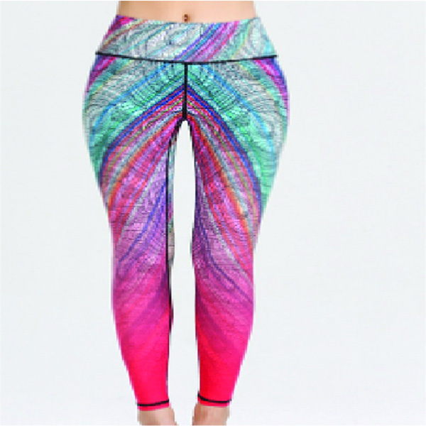 Women's Sublimation Compression Tights - 180G Poly Spandex 3