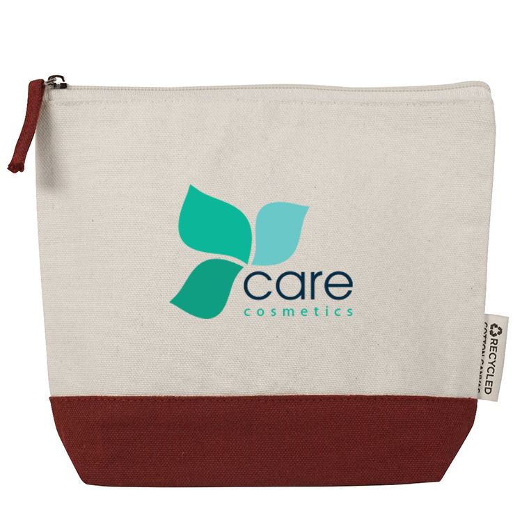 12oz. Rosewood Recycled Canvas Everyday Pouch 17