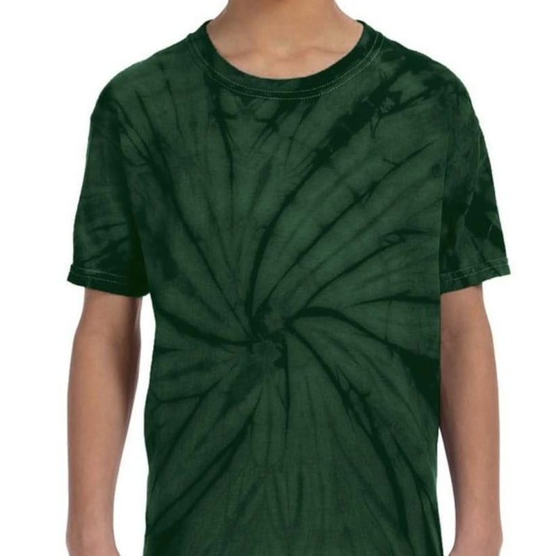 Tie-Dye Youth 5.4 Oz., 100% Cotton Tie-Dyed T-Shirt 37