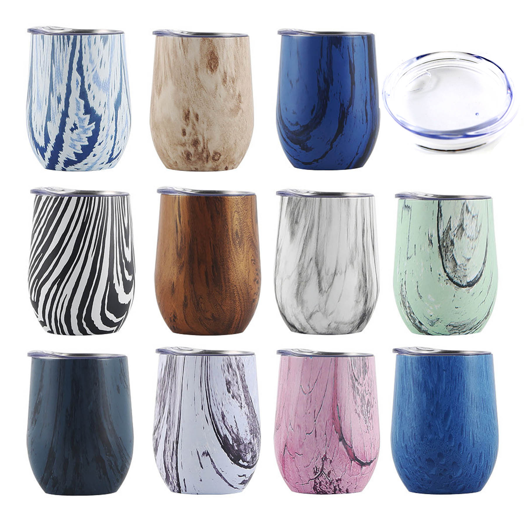 12 Oz. Stainless Steel Goblet Double Walled 1