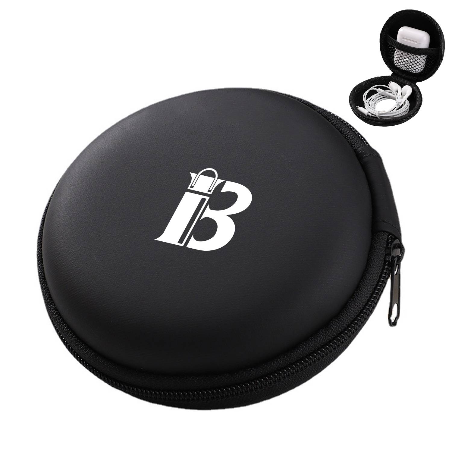 EVA Portable Round Earphone Storage Case 6