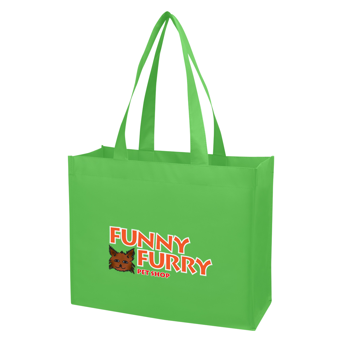 Matte Laminated Non-Woven Shopper Tote Bag 8