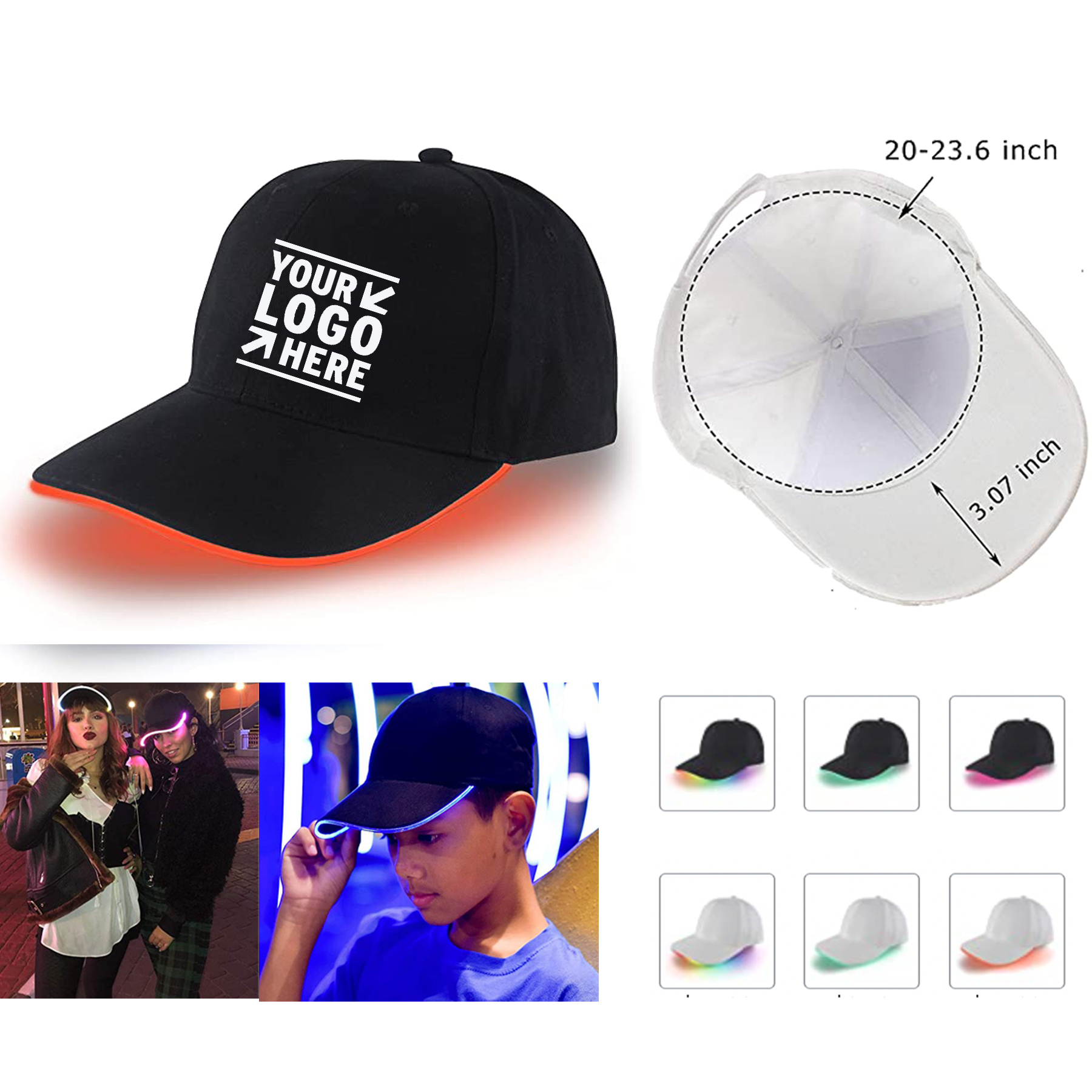 LED Light up Hat