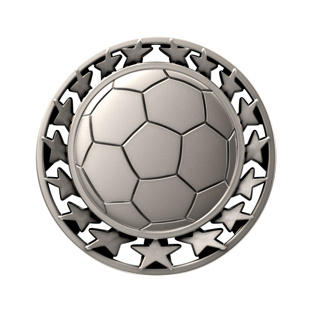 Soccer Star Medallion (2-1/2") 6