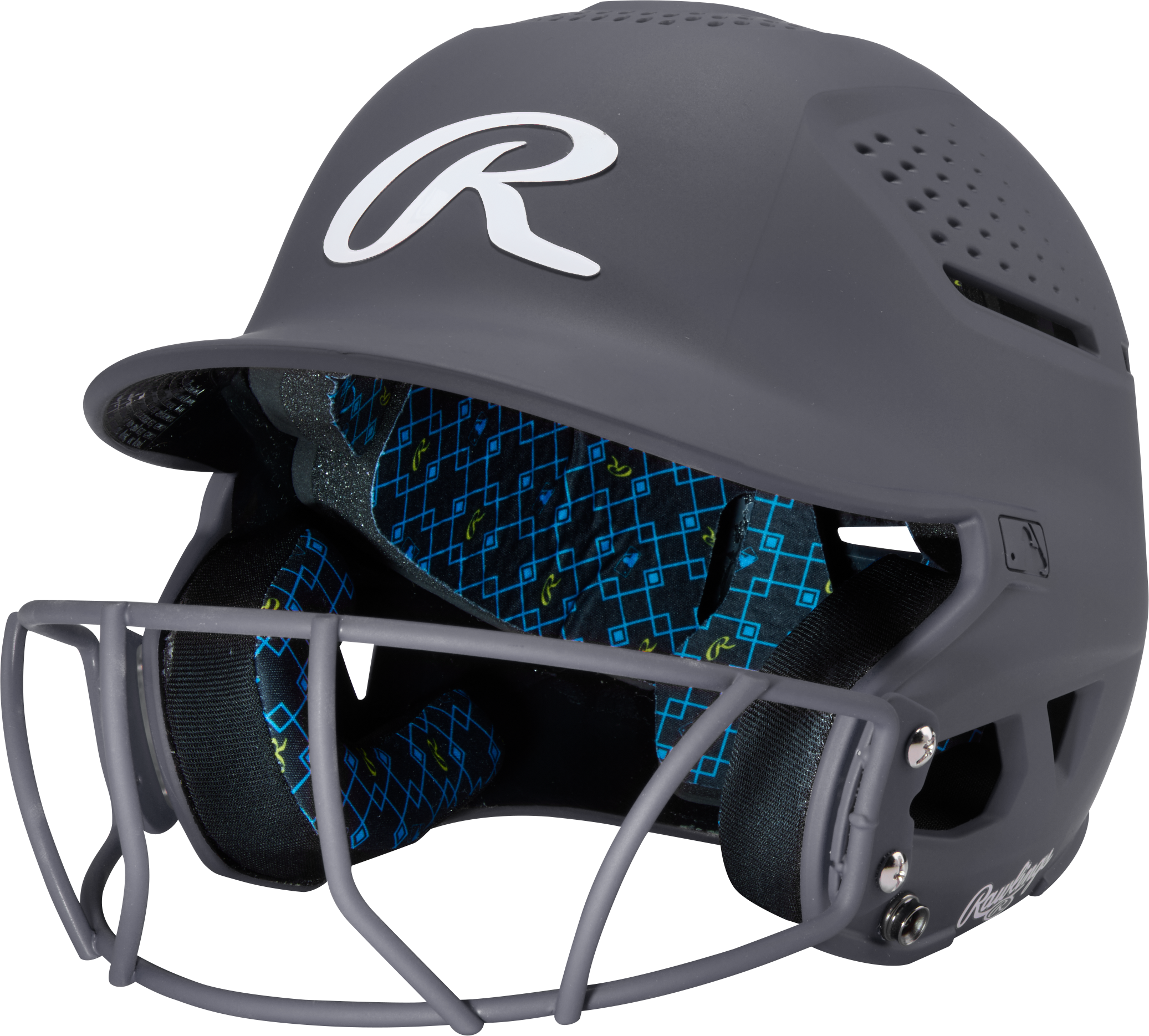 Rawlings RX2 Softball Batting Helmet with Face Mask | NOCSAE Certified 3