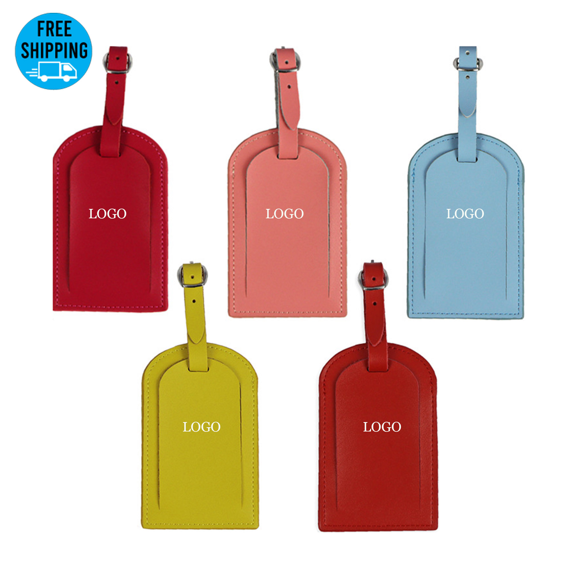 Leatherette Luggage Tag 2