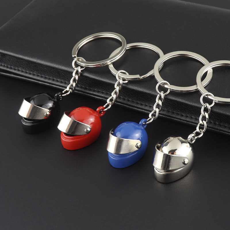 3D Helmet Keychain 1