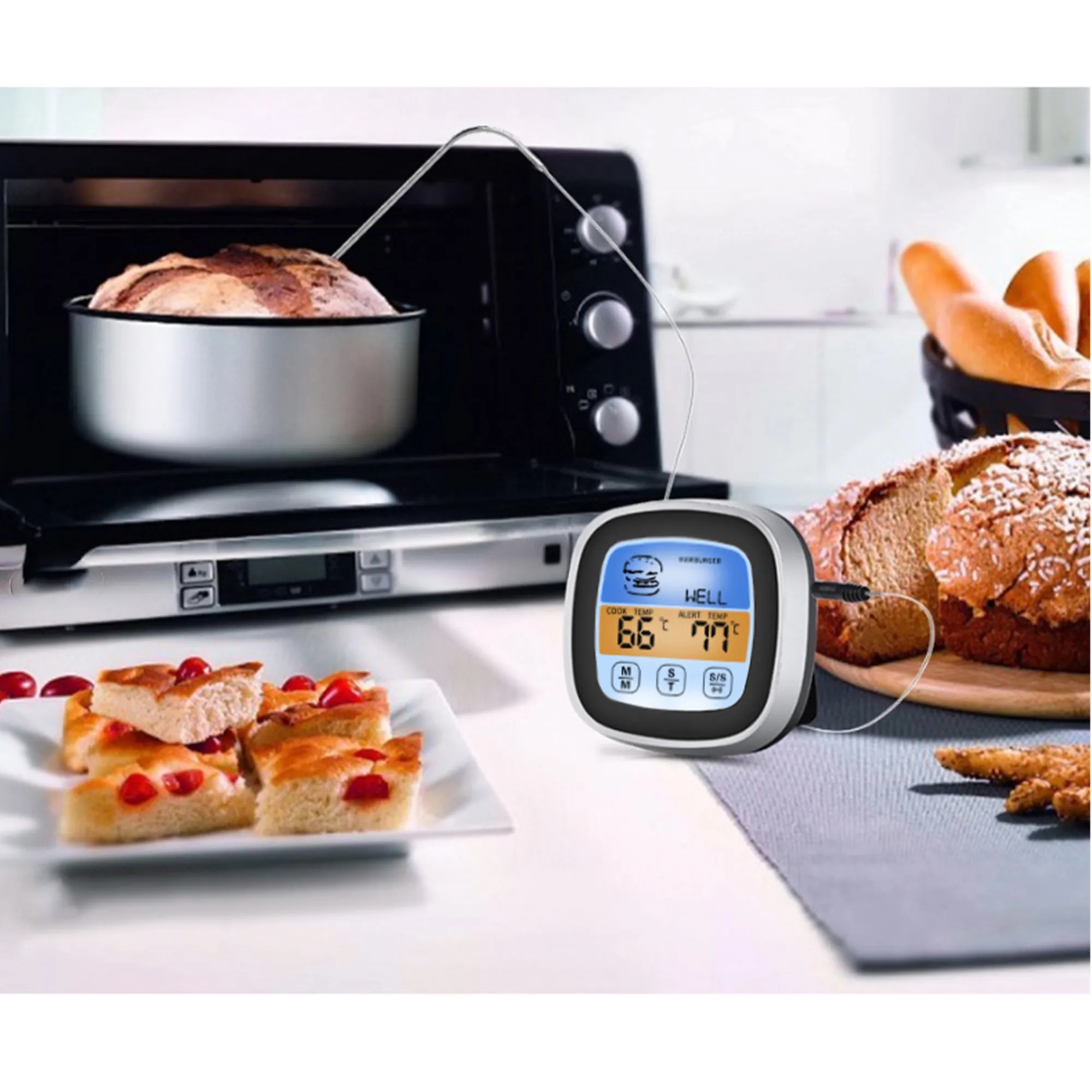 Digital Meat Thermometer for Cooking and Grilling 2