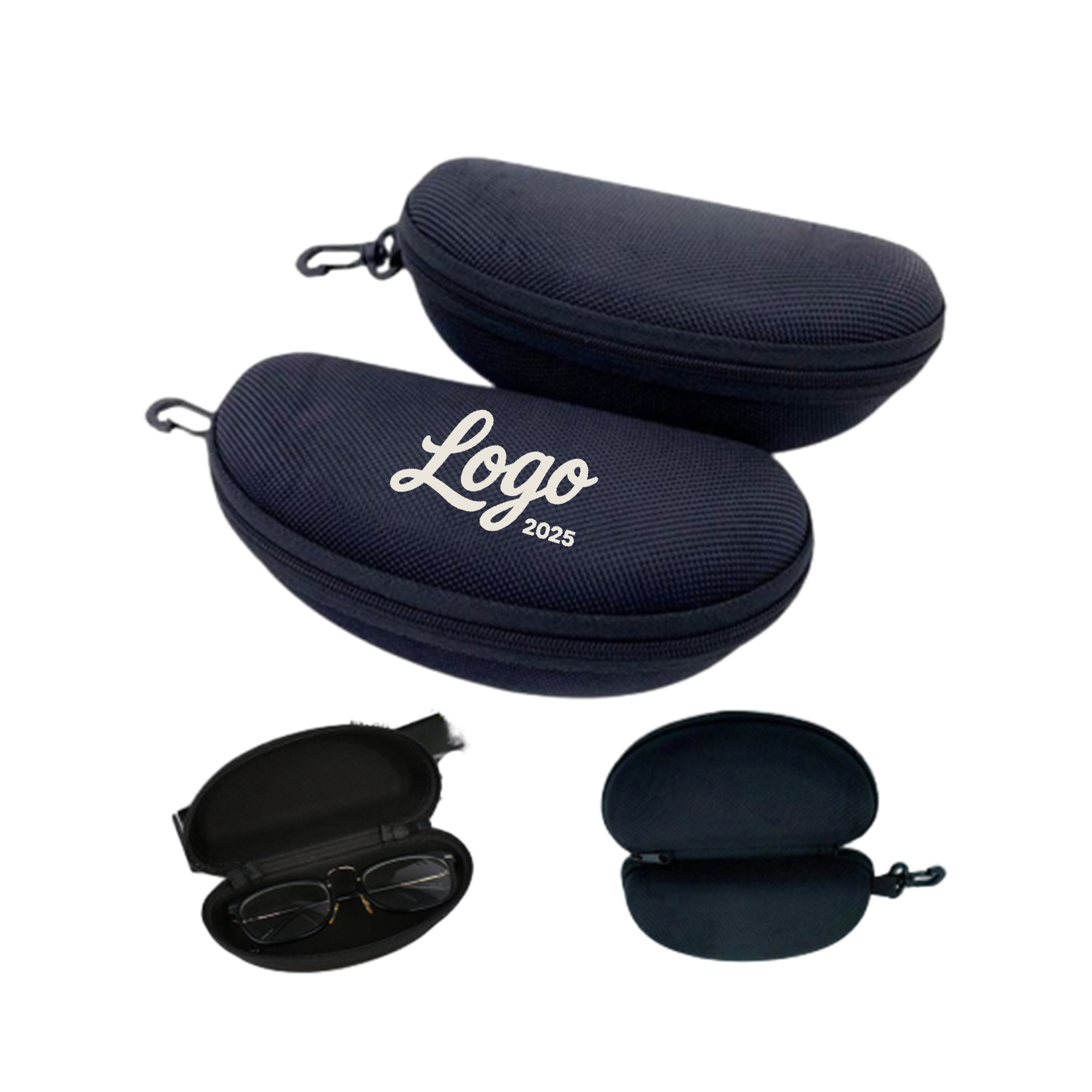 Lightweight And Durable Zippered Eva Glasses Case 1