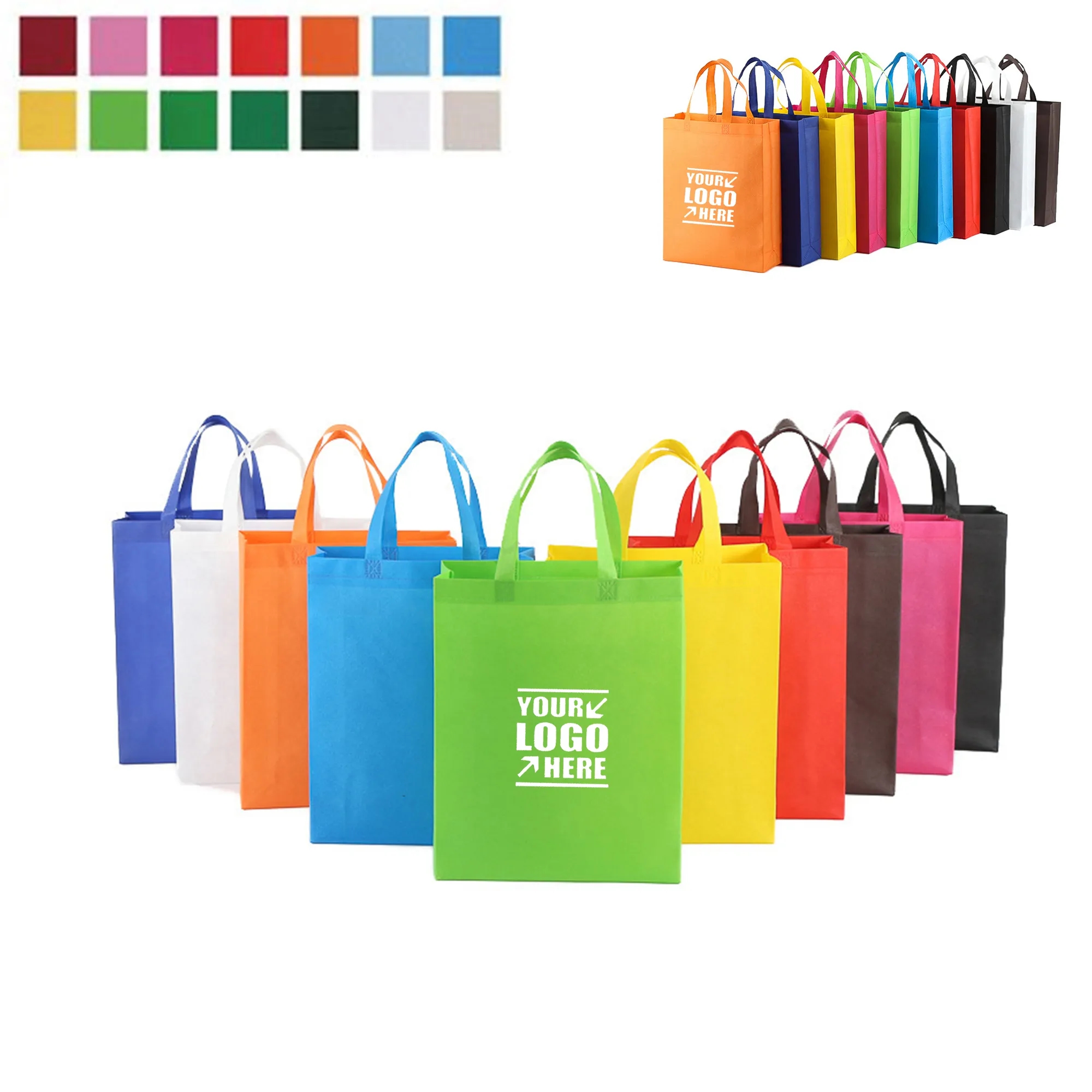 Non-Woven Foldable Economy Tote Bag 1