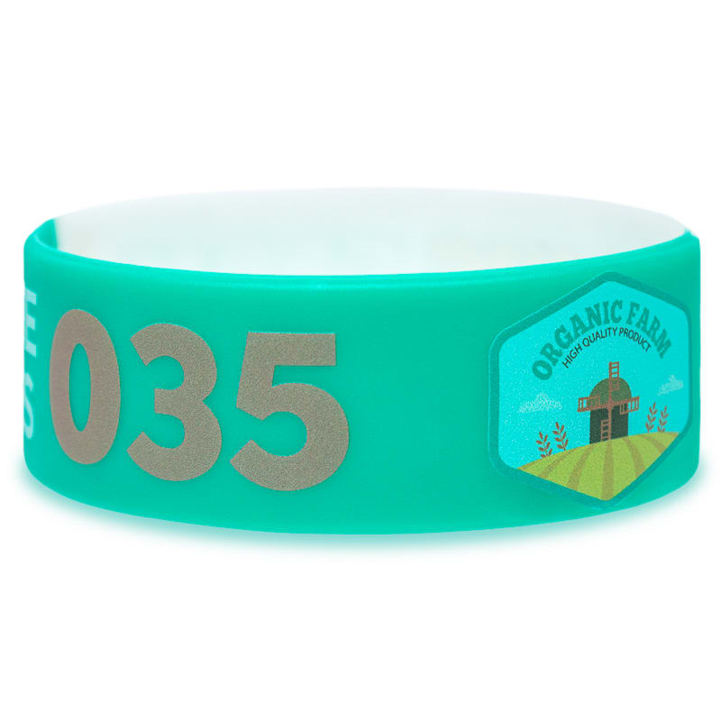 1 Inch Full Color Printed Wristbands 204