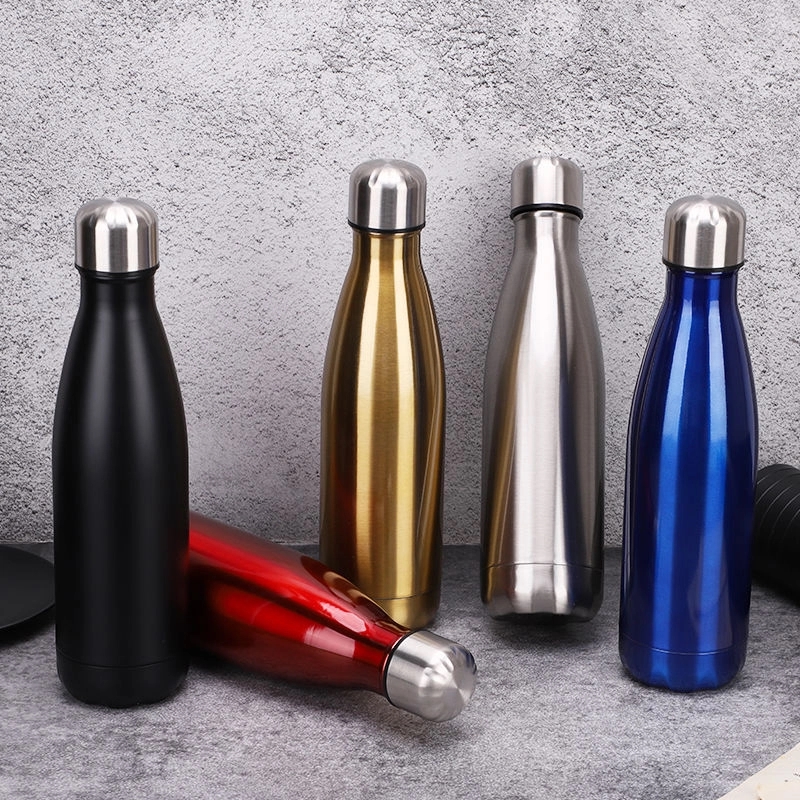 17 OZ Vacuum Wall Stainless Steel Cola Water Bottle Tumbler 2