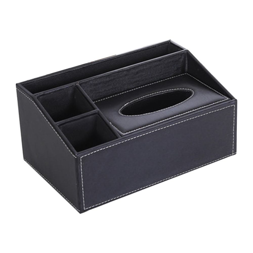 Multifunctional Creative Leather Tissue Box 2