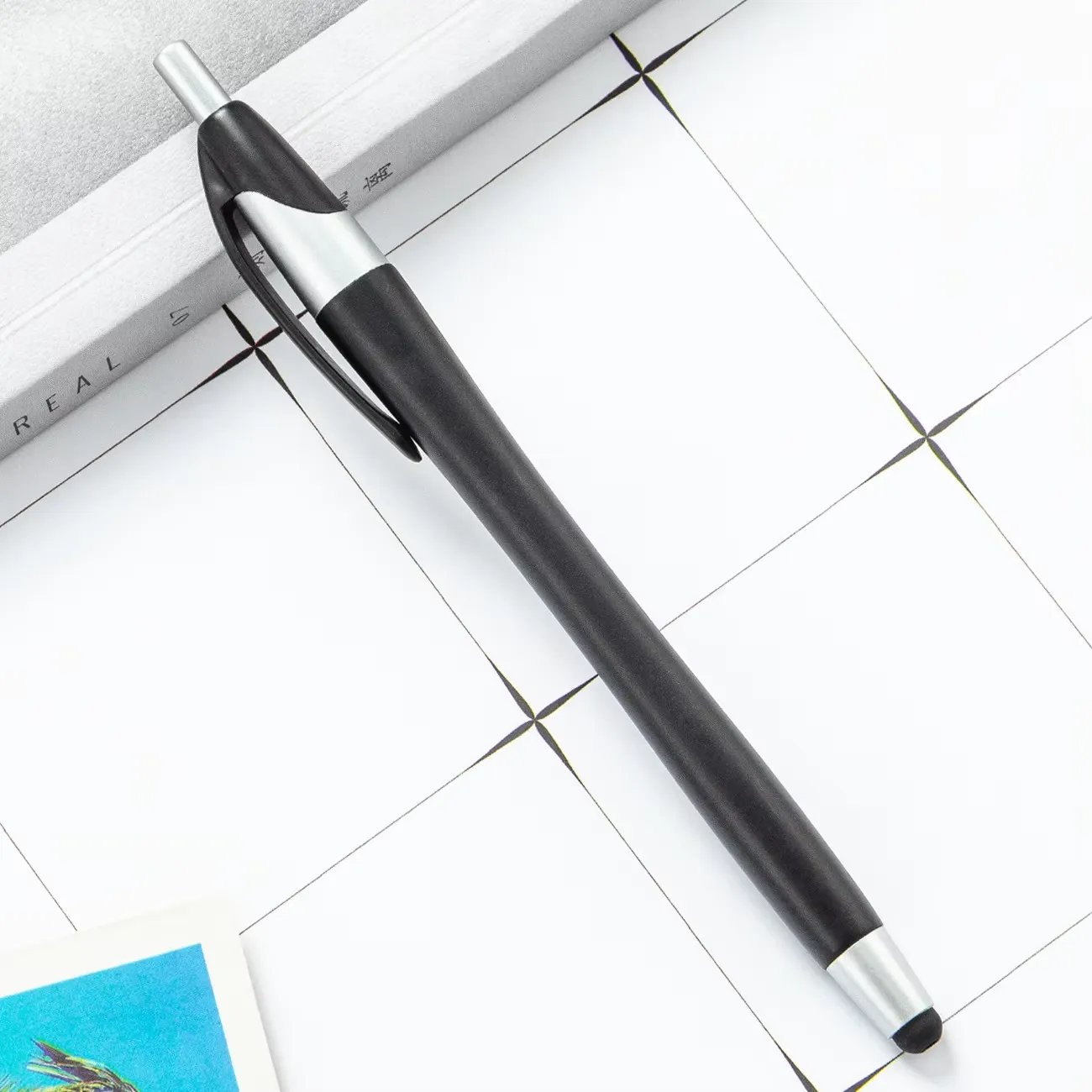 2-in-1 Stylus Click Ballpoint Pen 9
