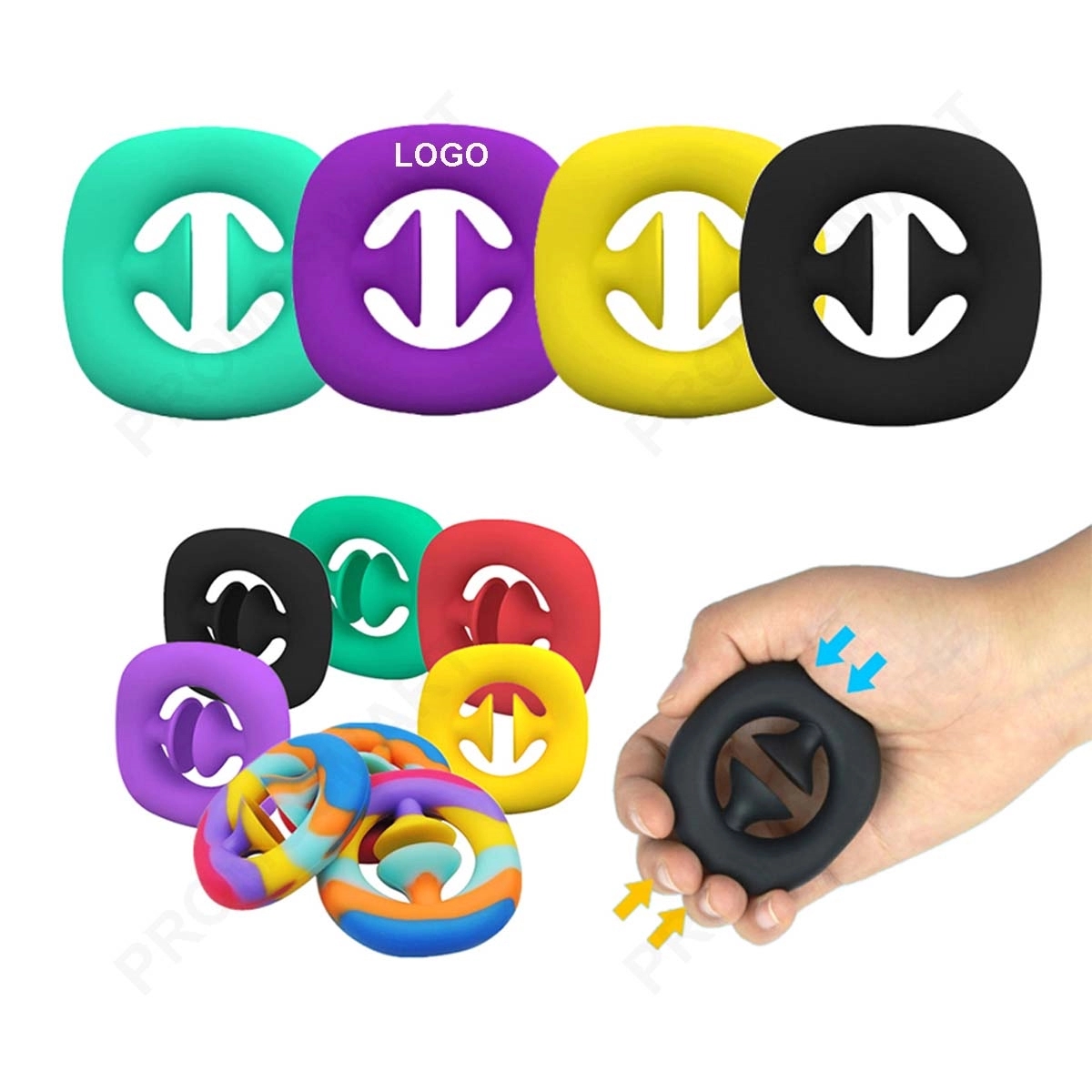 Silicone Hand Grip Stress Reliever 1
