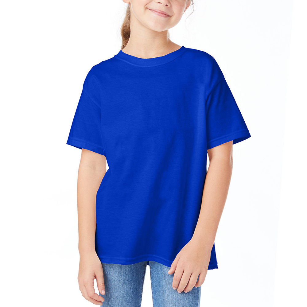 5.2 oz 100% Cotton (preshrunk) 12