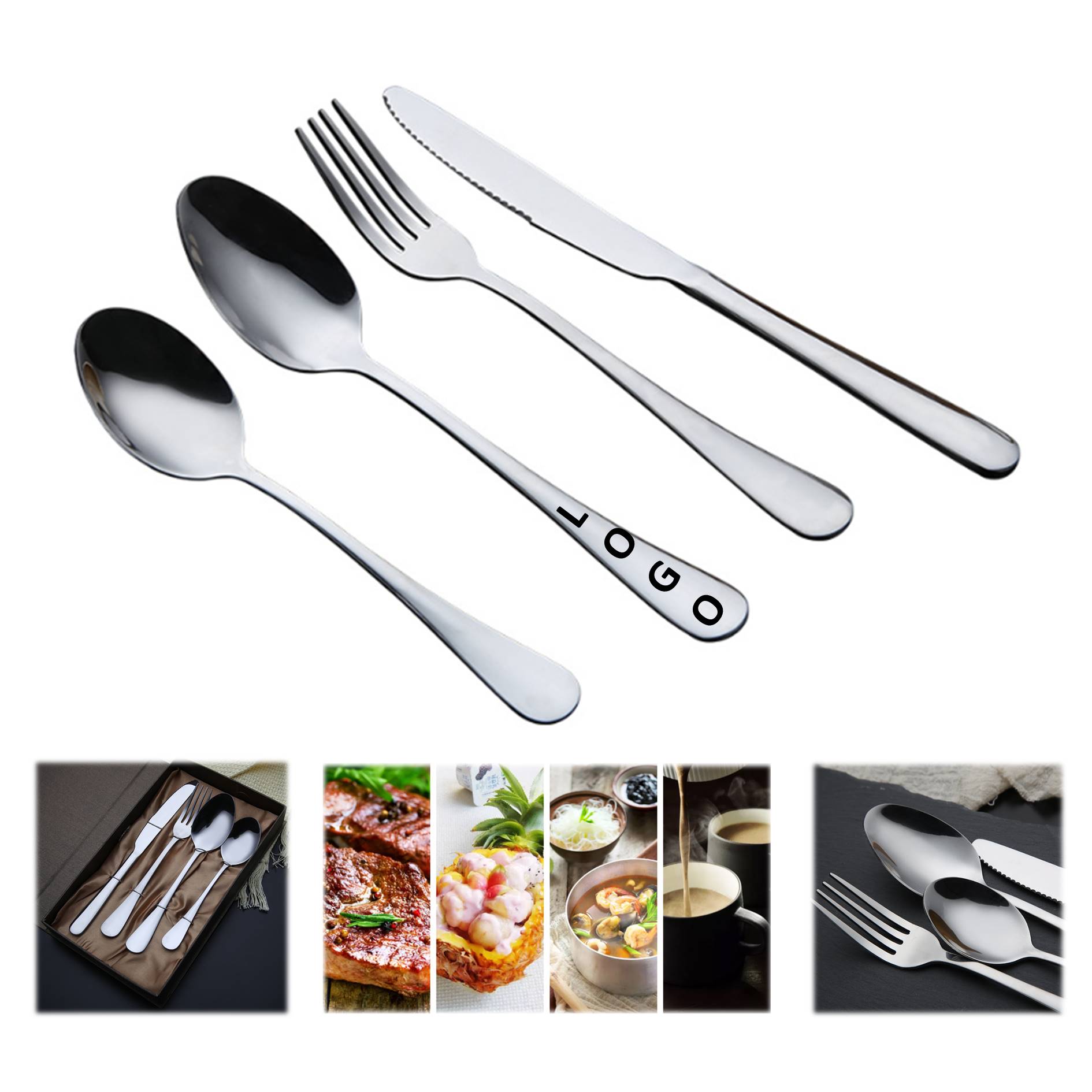 Stainless Steel Flatware Set Gift Case 3