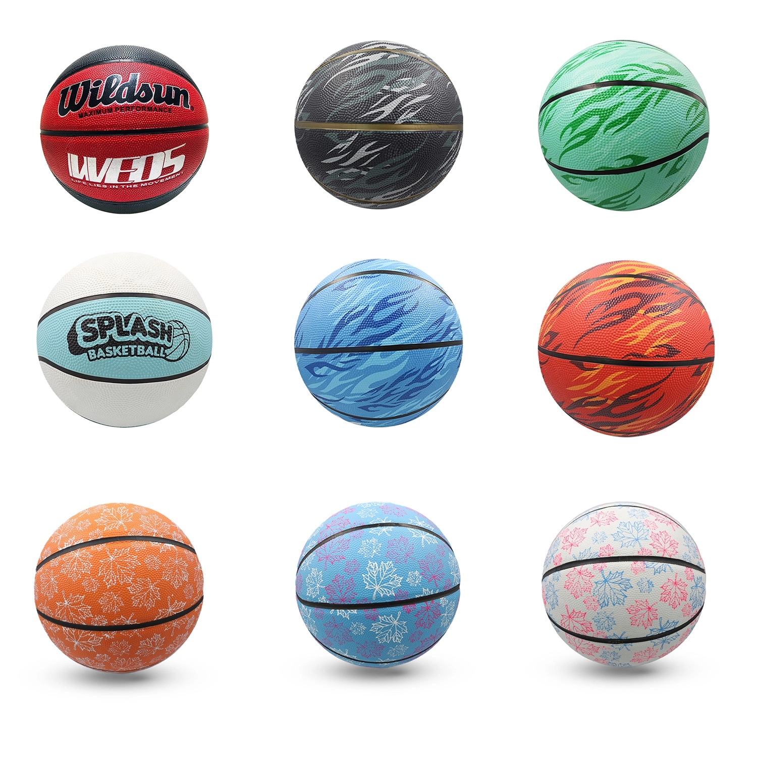 Kids PU Leather Basketbal 6