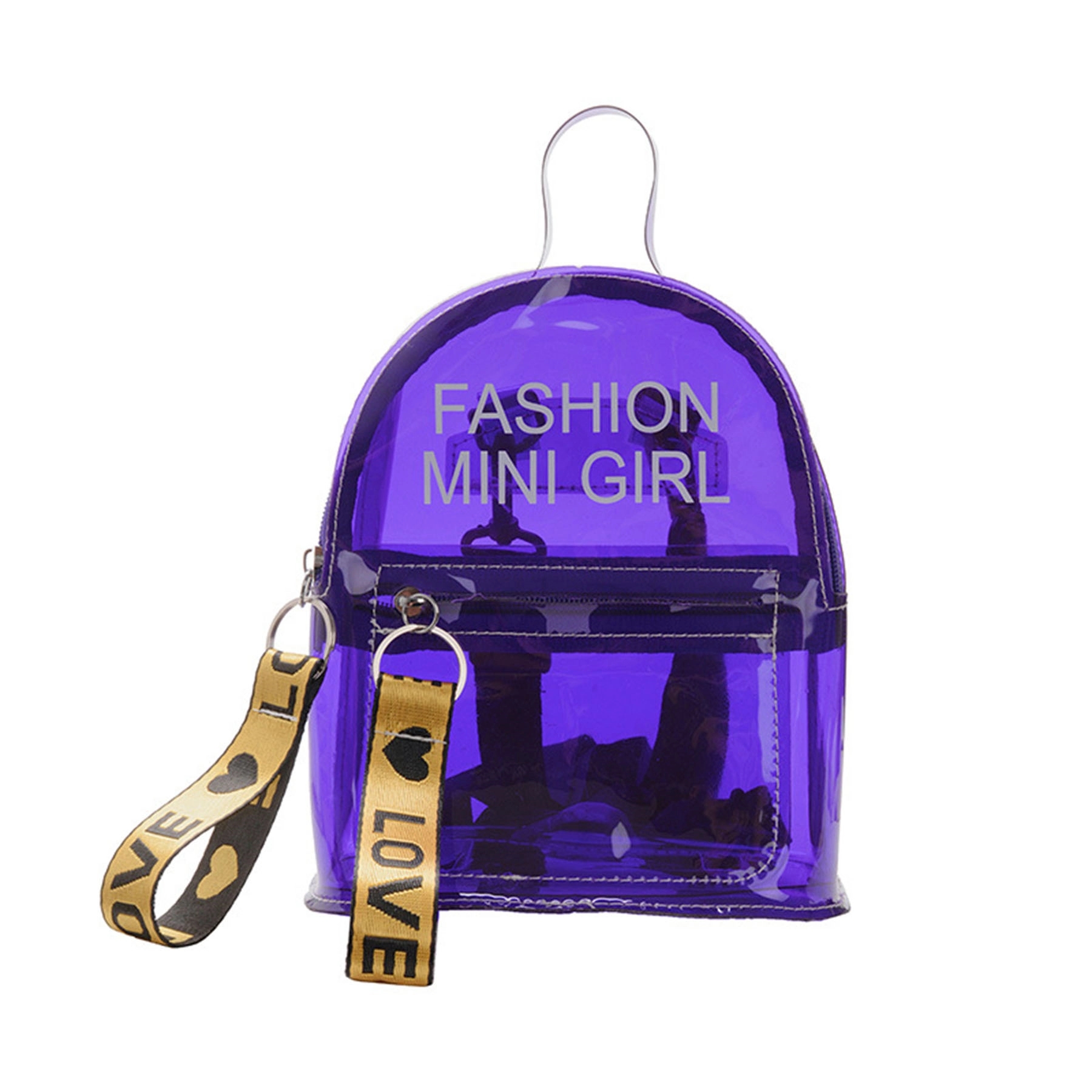 Pc Transparent Jelly Backpack 2