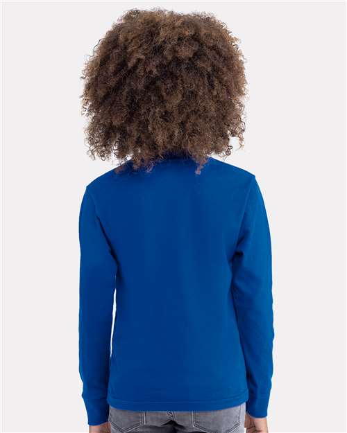 Youth Cotton Long Sleeve Tee - 3311 19