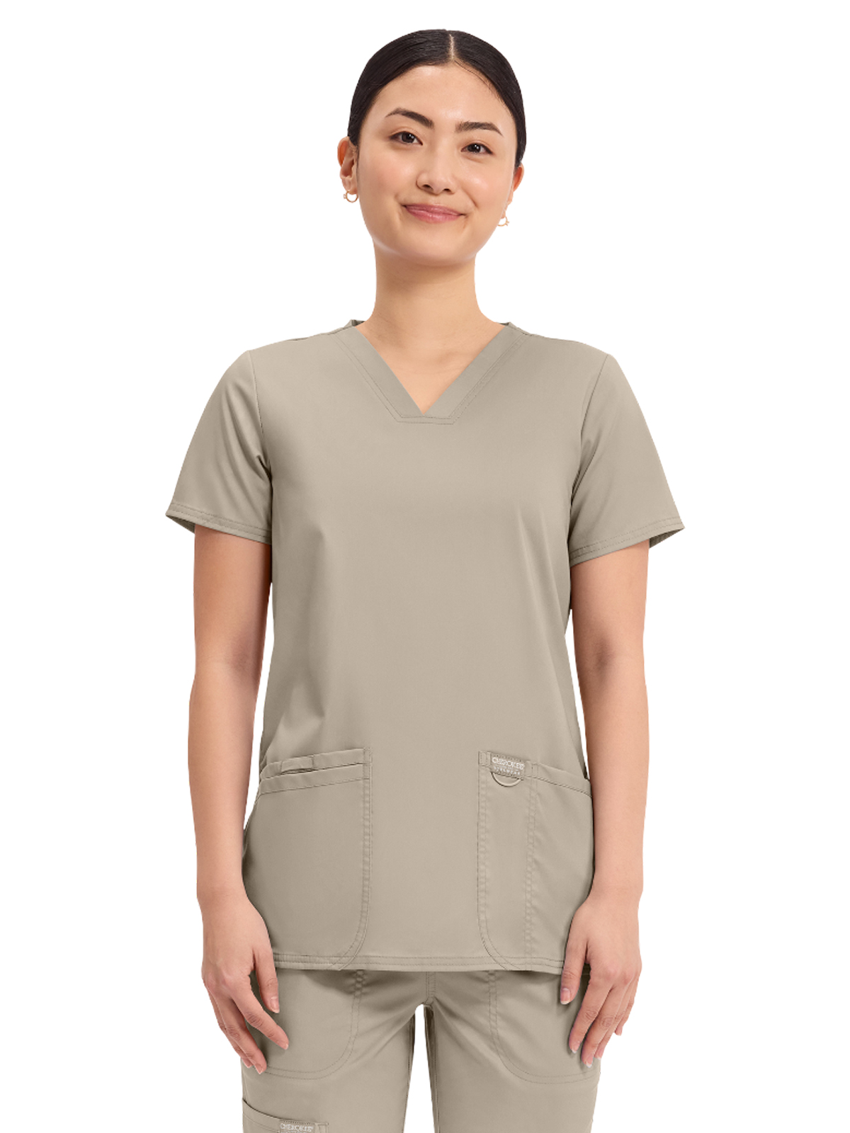 Cherokee - Workwear Revolution - Women's 3-Pocket V-Neck Top 75