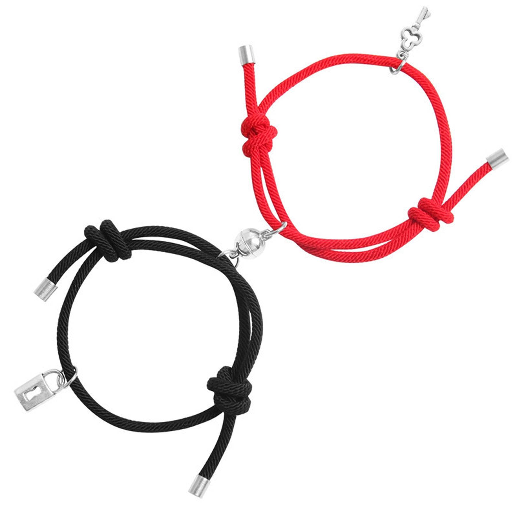 Alloy key lock magnetic bracelet 1