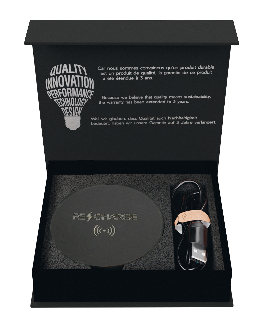 SCX Innovative Design™ Base Wireless Charger 10W 4
