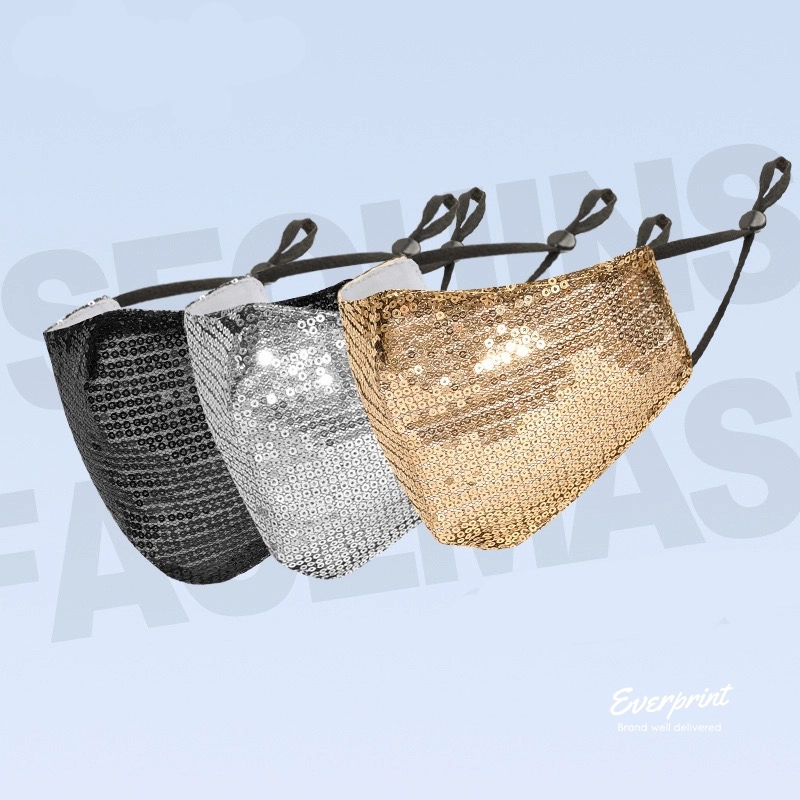 Sequin Face Mask 2