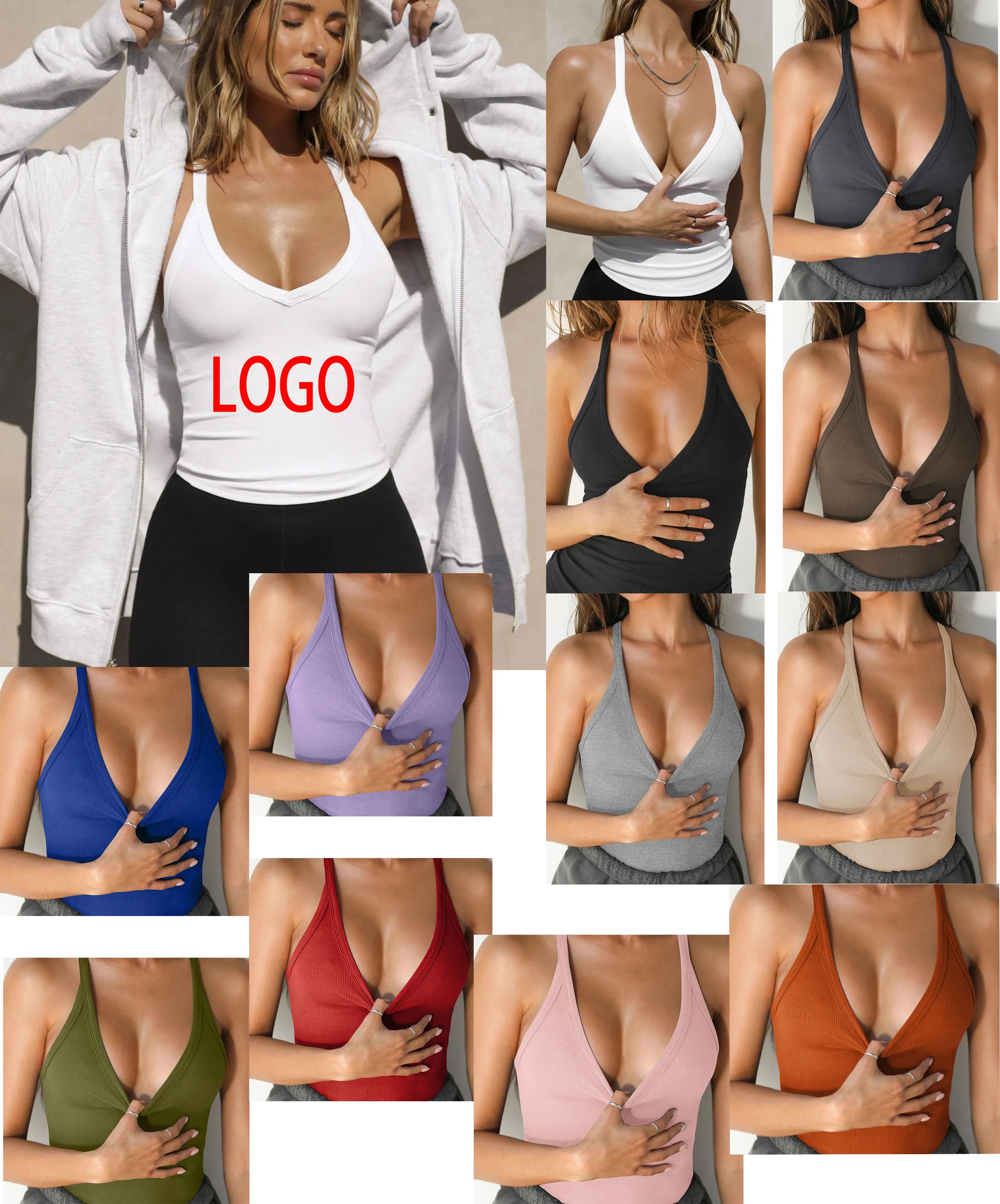 Women's Racerback Tank Top for Yoga and Fitness 1