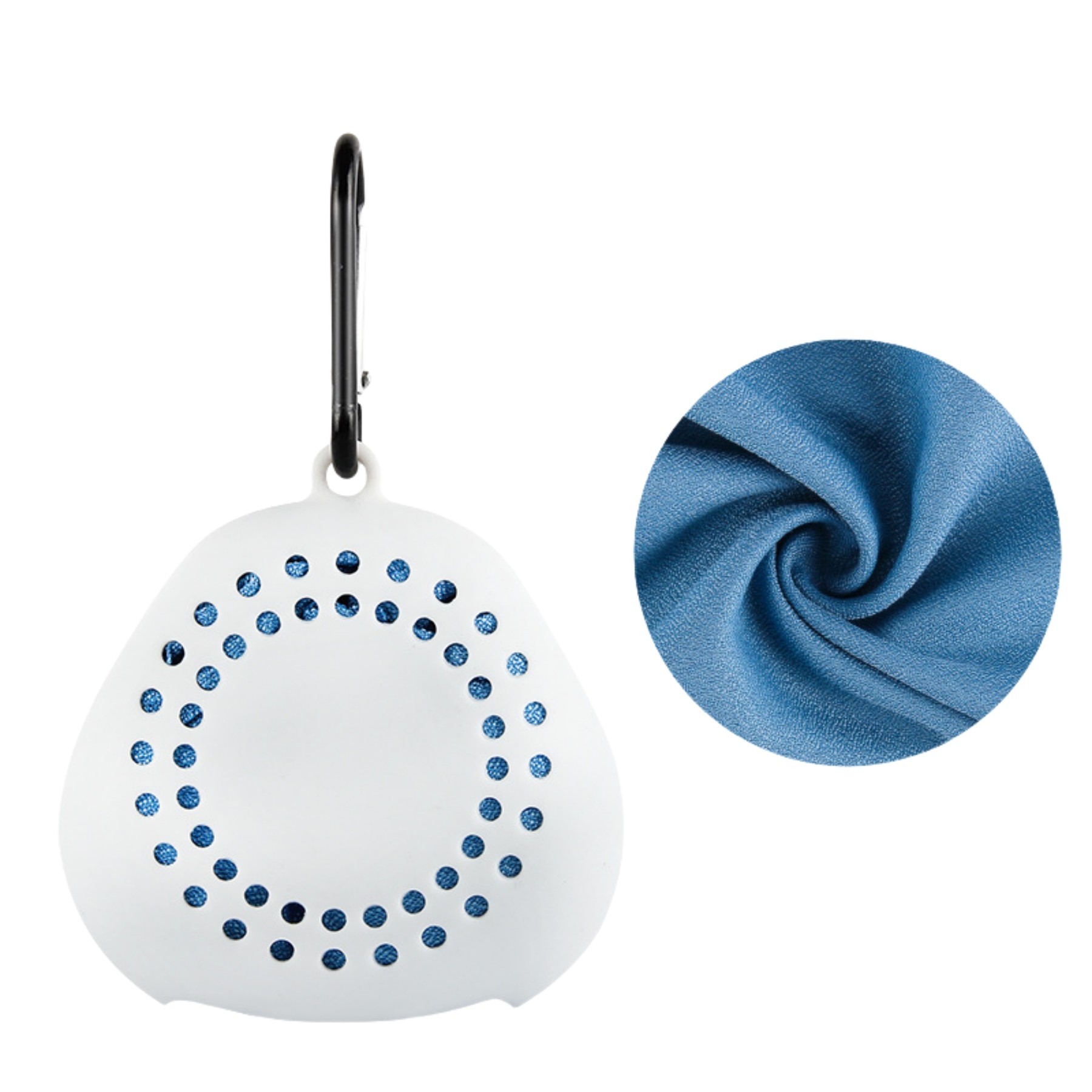 Microfiber Wicking Towel With Silicone Case 4
