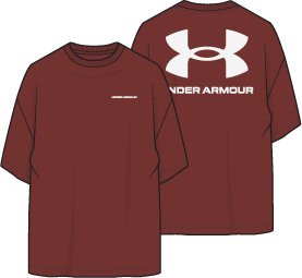 UA BF Oversized Branded Girls' Short Sleeve 4