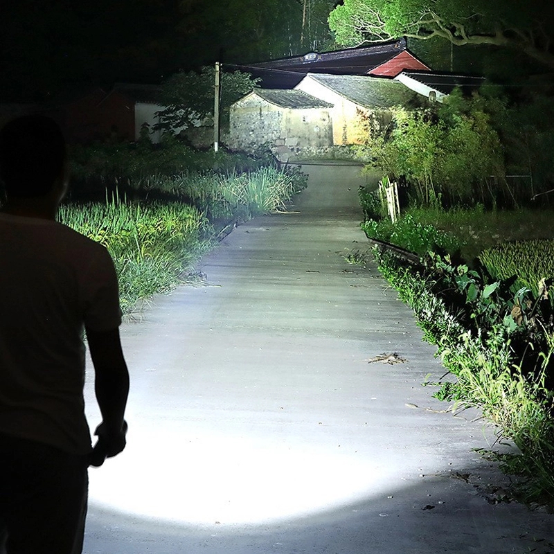Custom Rechargeable Zoomable Flashlights 7