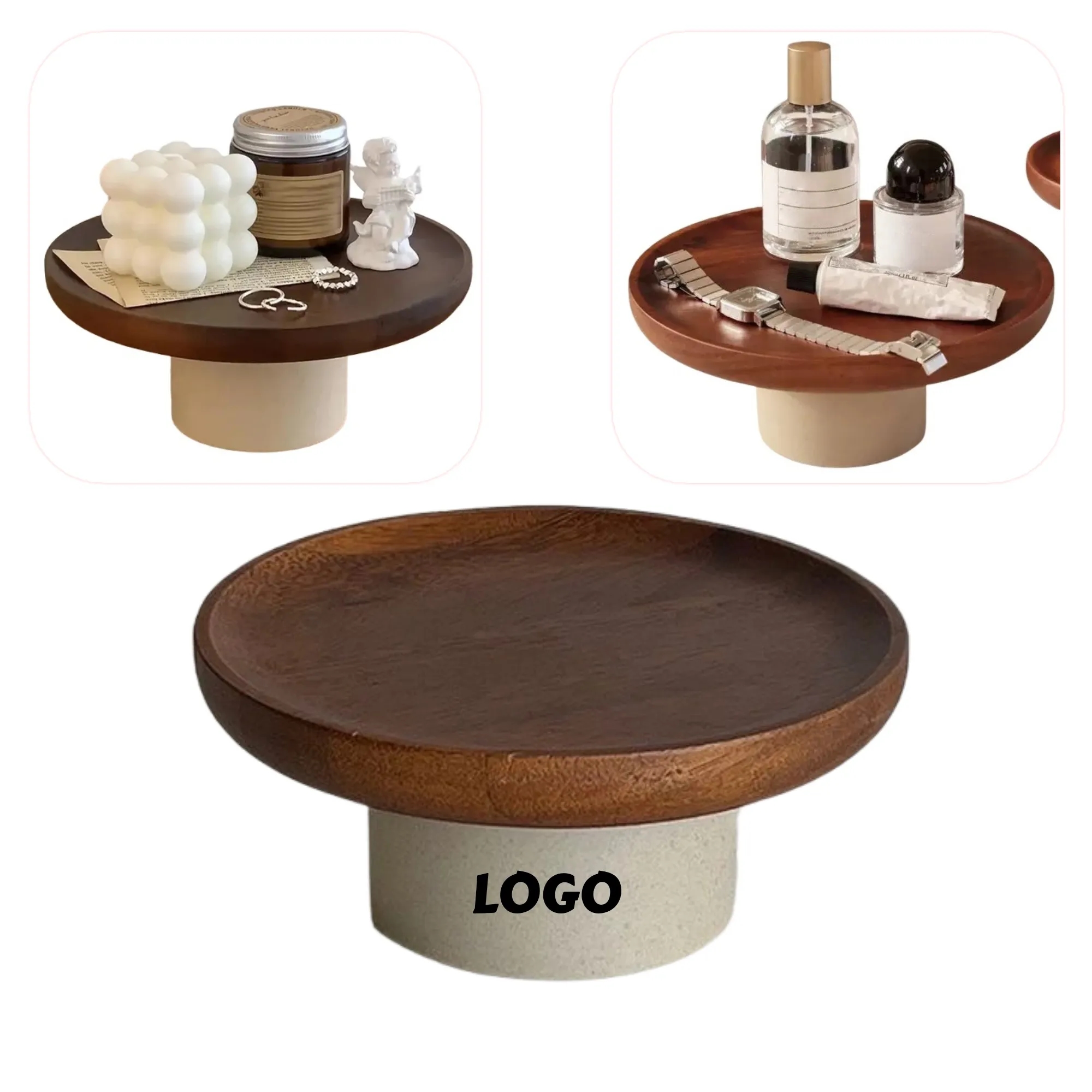 Wooden Cake Tray