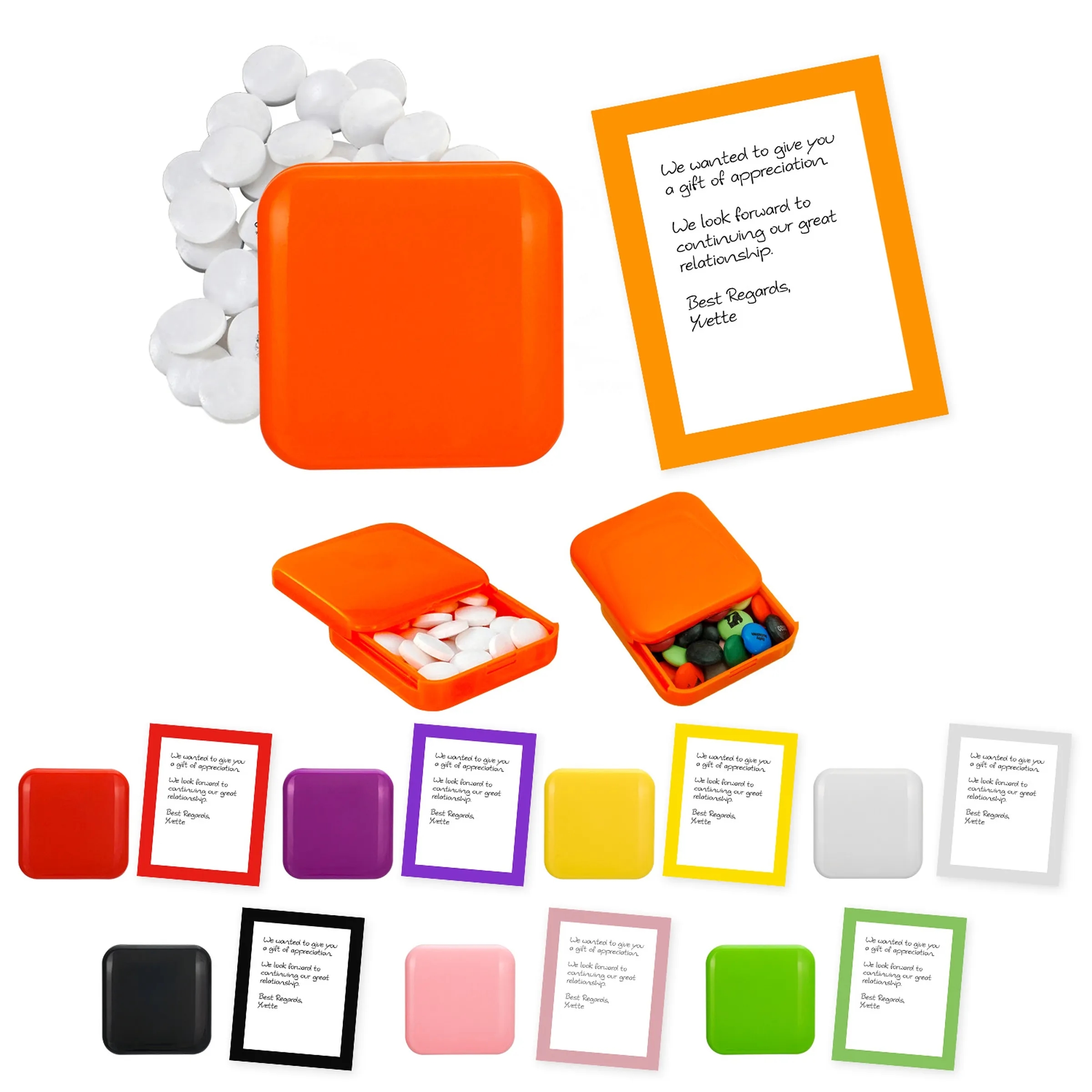 Appreciation Sliding Case of Printed Candy 7